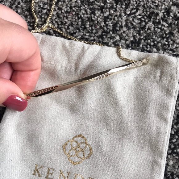 Kendra Scott Gold Choker Graham Necklace - Picture 4 of 9